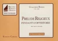Prelude Religieux pendant l'Offertoire